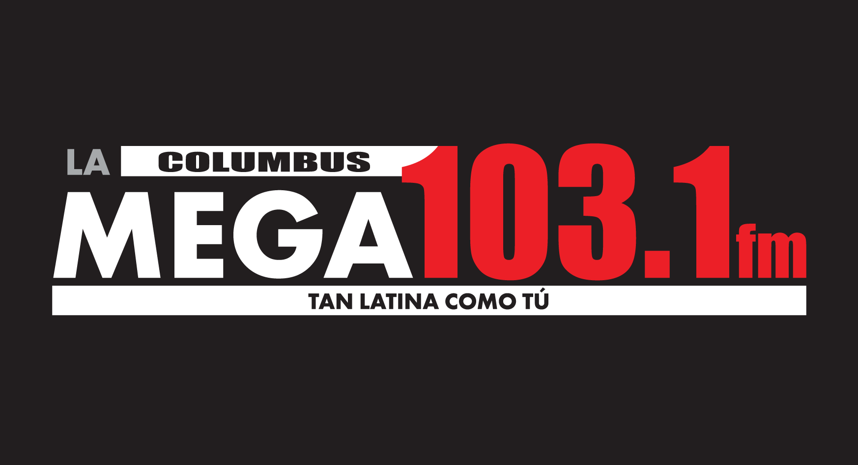 La Mega 103.1 Columbus Radio Logo